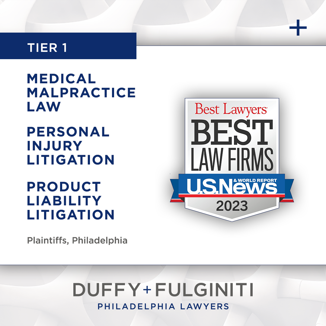 Duffy + Fulginiti Featured Among… | Duffy Firm - Philadelphia Lawyers